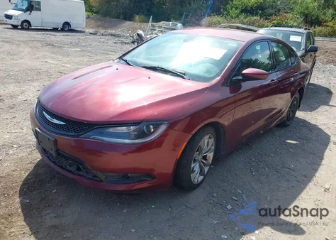 2015 Chrysler 200 S из США, поврежденный, VIN 1C3CCCDG6FN523181